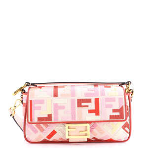 Fendi Baguette Nm Bag Zucca Embroidered #237295F21B